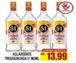 Supermercado leal Aguardente pirassununga 51 oferta