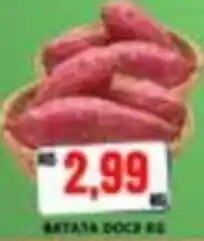 Supermercado Porecatu batata doce oferta