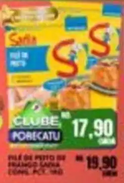 Supermercado Porecatu Filé de peito de frango sana com pol.140 oferta