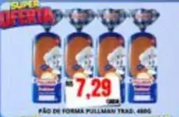 Supermercado Porecatu pão de forma pullmann trad oferta