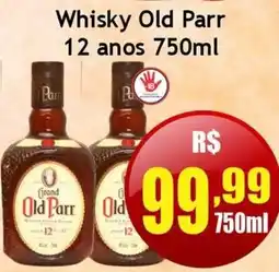 Supermercado Kibe Whisky old parr 12 anos oferta