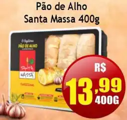 Supermercado Kibe Pão de Alho Santa Massa oferta