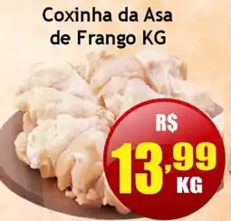 Supermercado Kibe Coxinha da Asa de Frango KG oferta