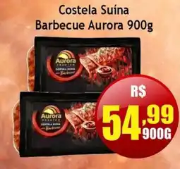 Supermercado Kibe Costela Suína Barbecue Aurora oferta