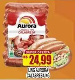 Supermercado leal Linguiça tipo calabresa oferta