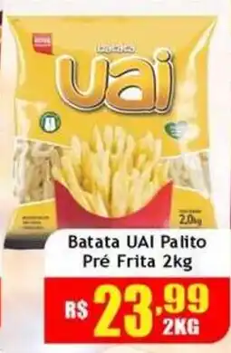 Supermercado Kibe Batata uai palito pré frita oferta