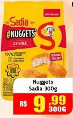 Supermercado Kibe Nuggets Sadia oferta