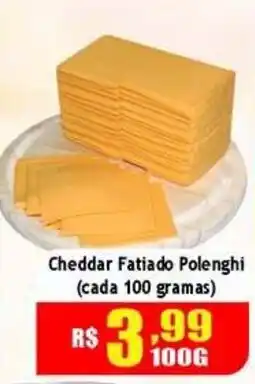 Supermercado Kibe Cheddar Fatiado Polenghi oferta