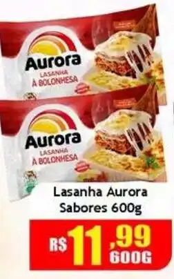 Supermercado Kibe Lasanha aurora sabores oferta