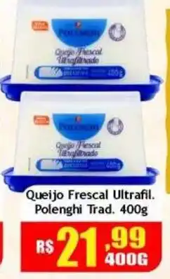 Supermercado Kibe Queijo Frescal Ultrafil. Polenghi Trad. oferta