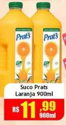 Supermercado Kibe Suco Prats Laranja oferta