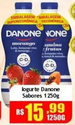 Supermercado Kibe logurte danone sabores oferta