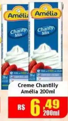 Supermercado Kibe Creme chantilly amélia oferta