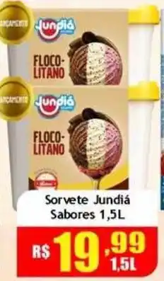 Supermercado Kibe Sorvete Jundia Sabores oferta