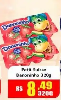 Supermercado Kibe Petit Suisse Danoninho oferta