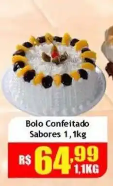 Supermercado Kibe Bolo Confeitado Sabores oferta