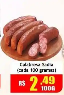 Supermercado Kibe Calabresa Sadia oferta