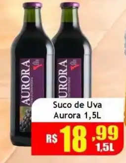 Supermercado Kibe Suco de Uva Aurora oferta
