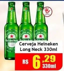 Supermercado Kibe Cerveja Heineken Long Neck oferta