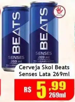 Supermercado Kibe Cerveja skol beats senses lata oferta
