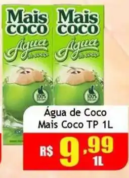 Supermercado Kibe Água de Coco Mais Coco TP oferta