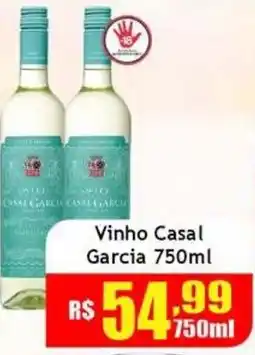 Supermercado Kibe Vinho Casal Garcia oferta