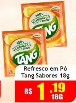 Supermercado Kibe Refresco em Pó Tang Sabores oferta