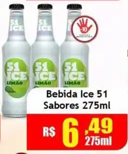 Supermercado Kibe Bebida ice 51 sabores oferta