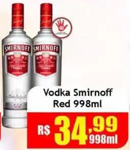 Supermercado Kibe Vodka Smirnoff Red oferta