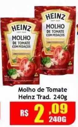 Supermercado Kibe Molho de tomate heinz trad oferta