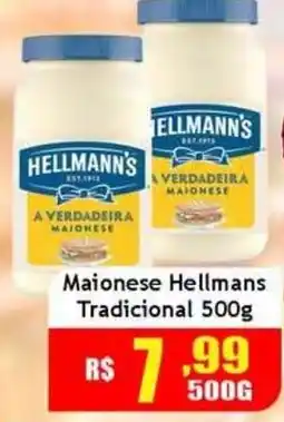 Supermercado Kibe Maionese hellmanns tradicional oferta