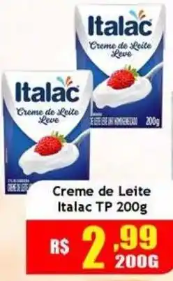 Supermercado Kibe Creme de Leite Italac TP oferta