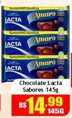Supermercado Kibe Chocolate lacta sabores oferta