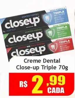 Supermercado Kibe Creme Dental Close-up Triple oferta