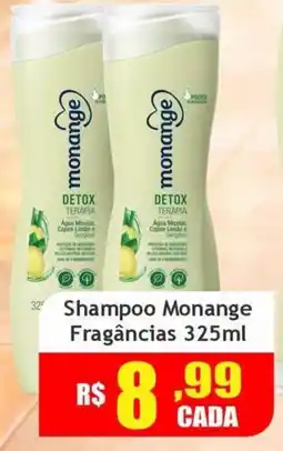 Supermercado Kibe Shampoo monange fragâncias oferta