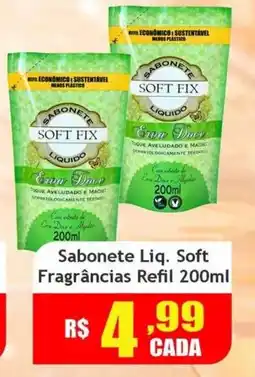Supermercado Kibe Sabonete liq. soft fragrâncias refil oferta