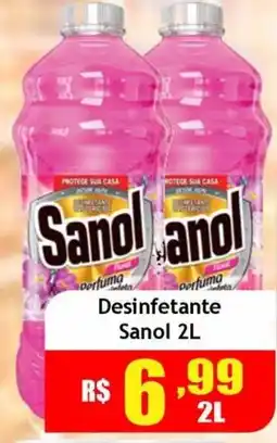 Supermercado Kibe Desinfetante Sanol oferta