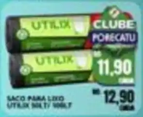 Saco para lixo utilix 90lt 90lt