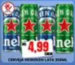 Supermercado Porecatu Cerveja heineken lata 350ml oferta