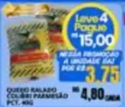 Supermercado Porecatu queijo ralado colibri parmesão oferta