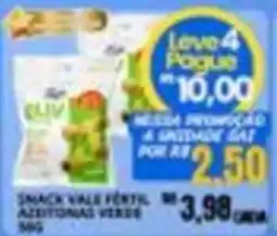 Supermercado Porecatu Snack vale fértil azeitonas verde oferta
