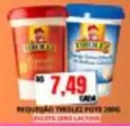 Supermercado Porecatu Requeijão thistle pote 200g oferta