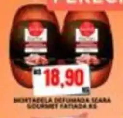 Supermercado Porecatu mortadela defumada scarsa gourmet fatiada kg oferta