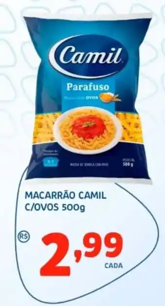 Macarrão camil c/ovos