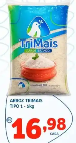 Bergamais Supermercados Arroz trimais tipo 1 oferta