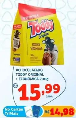 Bergamais Supermercados Achocolatado Toddy Original + Economica oferta