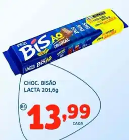 Bergamais Supermercados Choc. Bisão oferta
