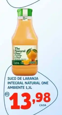 Bergamais Supermercados suco de laranja integral natural one oferta