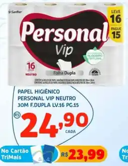 Bergamais Supermercados Papel higiênico personal vip neutro oferta
