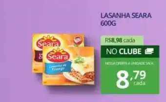 Lasanha Seara 600g